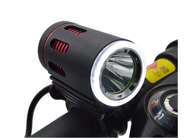 Tub Racing Frontlys 1000lum 8,4V li-ion batteripakke Oppladbar